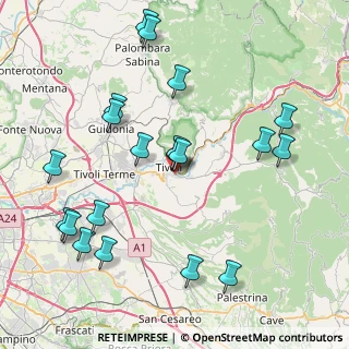 Mappa Via Empolitana, 00119 Tivoli RM, Italia (9.547)