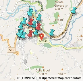 Mappa Via Empolitana, 00119 Tivoli RM, Italia (0.93111)