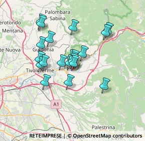 Mappa Via Empolitana, 00119 Tivoli RM, Italia (6.108)