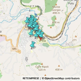 Mappa Via Empolitana, 00119 Tivoli RM, Italia (0.762)