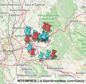 Mappa Via Empolitana, 00119 Tivoli RM, Italia (9.252)