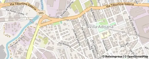Mappa Tivoli