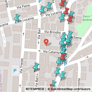 Mappa Via Bari, 00012 Guidonia Montecelio RM, Italia (0.09615)