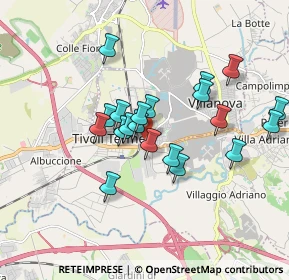 Mappa Via Bari, 00012 Guidonia Montecelio RM, Italia (1.596)