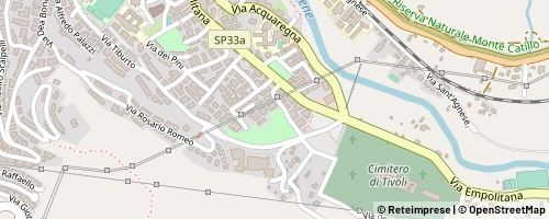 Mappa Tivoli