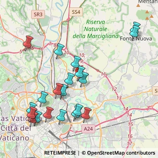 Mappa Zona, 00137 Roma RM, Italia (4.9635)
