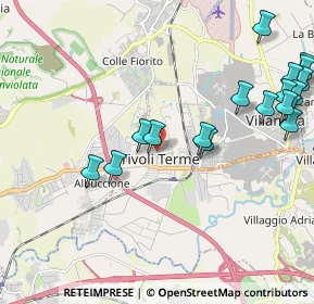 Mappa Via Dante Alighieri, 00011 Tivoli RM, Italia (2.75947)