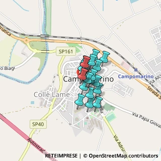 Mappa Via Favorita, 86042 Campomarino CB, Italia (0.221)