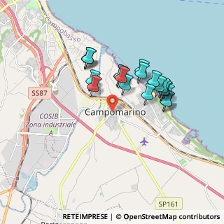 Mappa Via Favorita, 86042 Campomarino CB, Italia (1.6335)