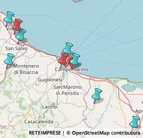 Mappa Via Favorita, 86042 Campomarino CB, Italia (32.2425)
