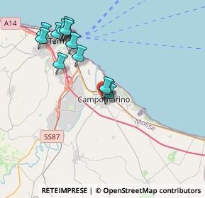 Mappa Via G. Di Vittorio, 86042 Campomarino CB, Italia (4.16462)