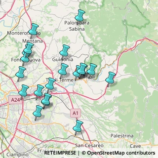 Mappa Via Tiburtina, 00019 Tivoli RM, Italia (9.1325)