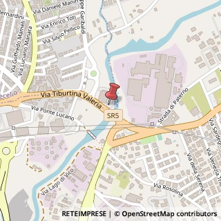 Mappa Via Tiburtina km 26 Loc, 00012 Villanova RM, Italia, 00012 Tivoli, Roma (Lazio)