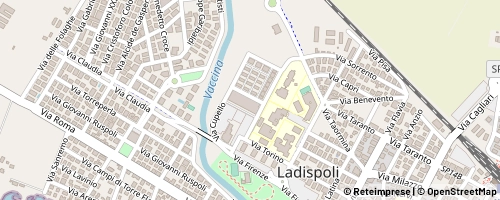 Mappa Ladispoli