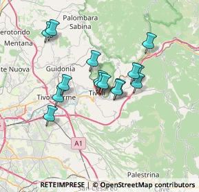 Mappa Dei, 00019 Tivoli RM, Italia (5.80267)