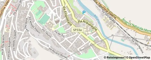 Mappa Tivoli
