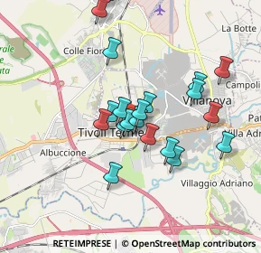 Mappa Via Ugo la Malfa, 00011 Tivoli RM, Italia (1.6285)