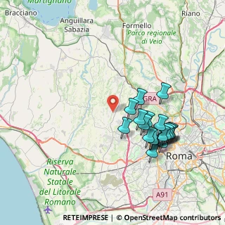 Mappa Via Rivoli, 00123 Roma RM, Italia (7.9165)