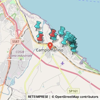 Mappa Via Risorgimento, 86042 Campomarino CB, Italia (1.561)