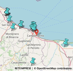Mappa Via A. de Gasperi, 86042 Campomarino CB, Italia (19.03813)