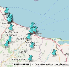 Mappa Via A. de Gasperi, 86042 Campomarino CB, Italia (21.277)
