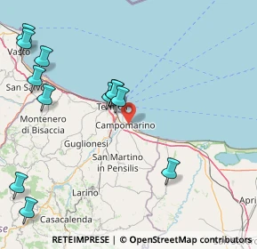 Mappa Via A. de Gasperi, 86042 Campomarino CB, Italia (21.27333)