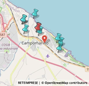 Mappa Via A. de Gasperi, 86042 Campomarino CB, Italia (1.77)