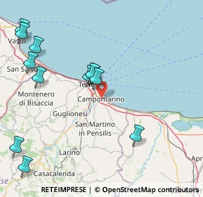 Mappa Via della Stazione, 86042 Campomarino CB, Italia (20.74667)
