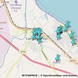 Mappa Via della Stazione, 86042 Campomarino CB, Italia (0.9425)