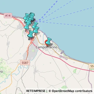 Mappa Via della Stazione, 86042 Campomarino CB, Italia (4.65462)