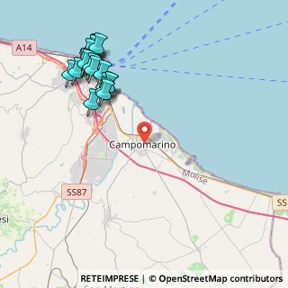Mappa Via della Stazione, 86042 Campomarino CB, Italia (5.183)