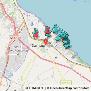 Mappa Via della Stazione, 86042 Campomarino CB, Italia (1.5175)