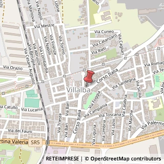 Mappa Via del Corso Italia, 166, 00012 Guidonia Montecelio, Roma (Lazio)