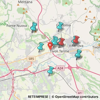 Mappa Via Tiburtina Km 20, 00012 Guidonia Montecelio RM (3.35231)