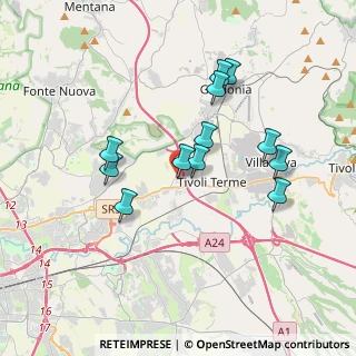 Mappa Via Tiburtina Km 20, 00012 Guidonia Montecelio RM (3.47583)