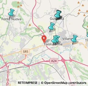 Mappa Via Tiburtina Km 20, 00159 Roma RM, Italia (6.559)