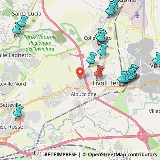 Mappa Via Tiburtina Km 20, 00012 Guidonia Montecelio RM (2.91895)