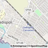 خريطة Ladispoli