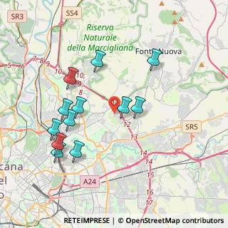 Mappa Via Francesco Paolo Bonifacio, 00156 Roma RM, Italia (4.05)