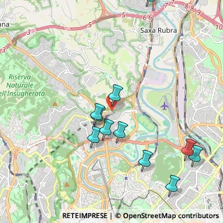 Mappa Via Poggio Martino, 00191 Roma RM, Italia (2.31455)