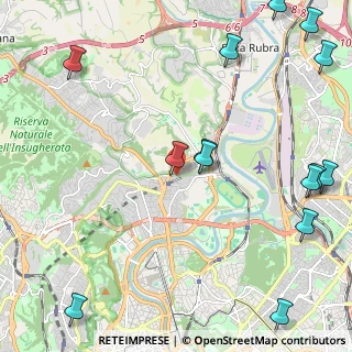 Mappa Via Poggio Martino, 00191 Roma RM, Italia (3.29)
