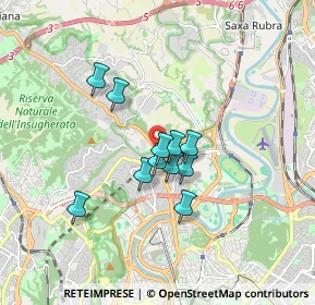 Mappa Via Vilfredo Pareto, 00191 Roma RM, Italia (1.27182)