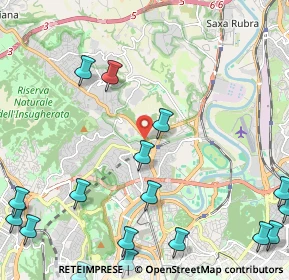 Mappa Via Vilfredo Pareto, 00191 Roma RM, Italia (3.589)