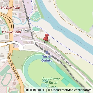 Mappa Via Camposampiero, 71, 00191 Roma, Roma (Lazio)