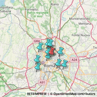 Mappa Via Castelfranco di sotto, 00191 Roma RM, Italia (5.02083)