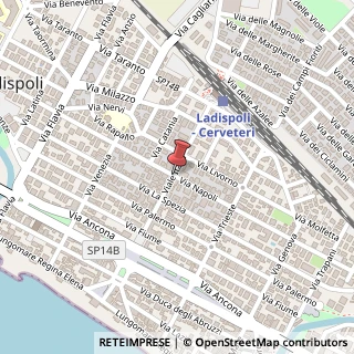 Mappa Via napoli 23/d, 00055 Ladispoli, Roma (Lazio)
