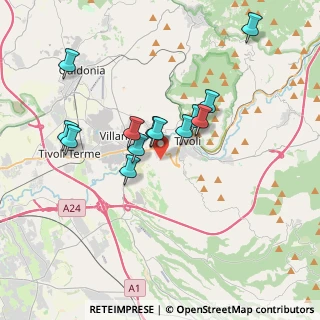 Mappa Via Enrico Fermi, 00010 Tivoli RM, Italia (3.32385)