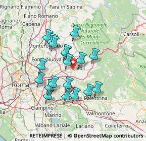 Mappa Strada Galli, 00019 Tivoli RM (12.54474)