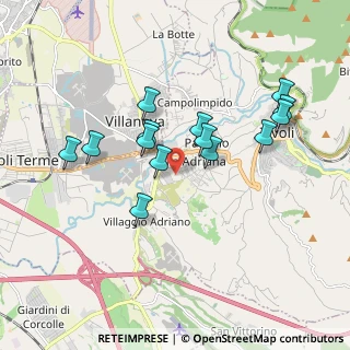 Mappa Via Lago di Garda, 00010 Tivoli RM, Italia (1.75786)