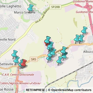 Mappa Alessandro Volta, 00012 Fonte Nuova RM, Italia (1.0935)